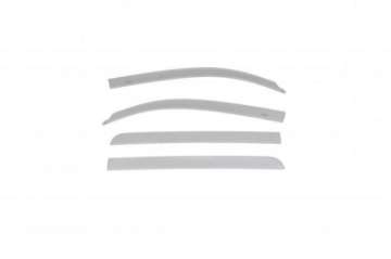 Picture of AVS 19-21 Toyota Tundra Crewmax Low Profile Color Match Ventvisors 4pc - Silver Sky Metallic