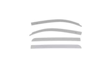 Picture of AVS 19-21 Toyota Tundra Crewmax Low Profile Color Match Ventvisors 4pc - Silver Sky Metallic