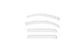 Picture of AVS 20-22 Toyota Tacoma Double Cab Low Profile Color Match Ventvisors 4pc - Super White