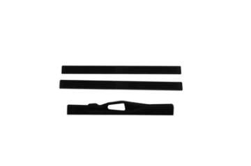 Picture of AVS 96-99 GMC C1500 3 Door Stepshields Door Sills 3pc - Black