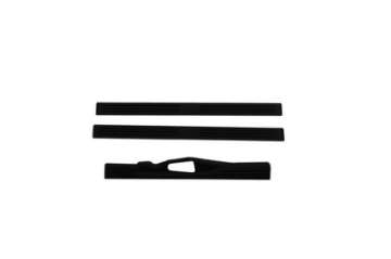 Picture of AVS 96-99 GMC C1500 3 Door Stepshields Door Sills 3pc - Black