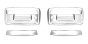Picture of AVS 02-08 Dodge RAM 1500 Tailgate Handle Cover 2pc - Chrome