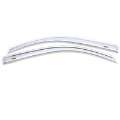 Picture of AVS 15-18 Ford F-150 Standard Cab Outside Mount Front Window Ventvisor 2pc - Chrome