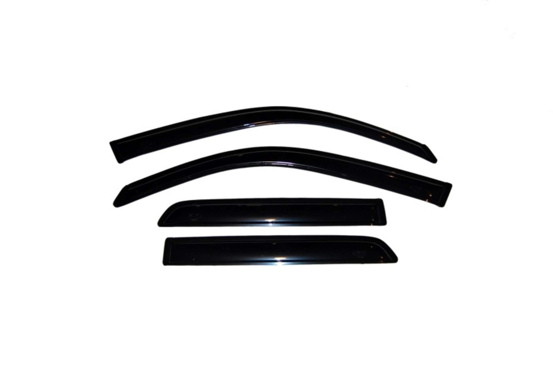 Picture of AVS 03-09 Toyota 4Runner Ventvisor Outside Mount Window Deflectors 4pc - Smoke