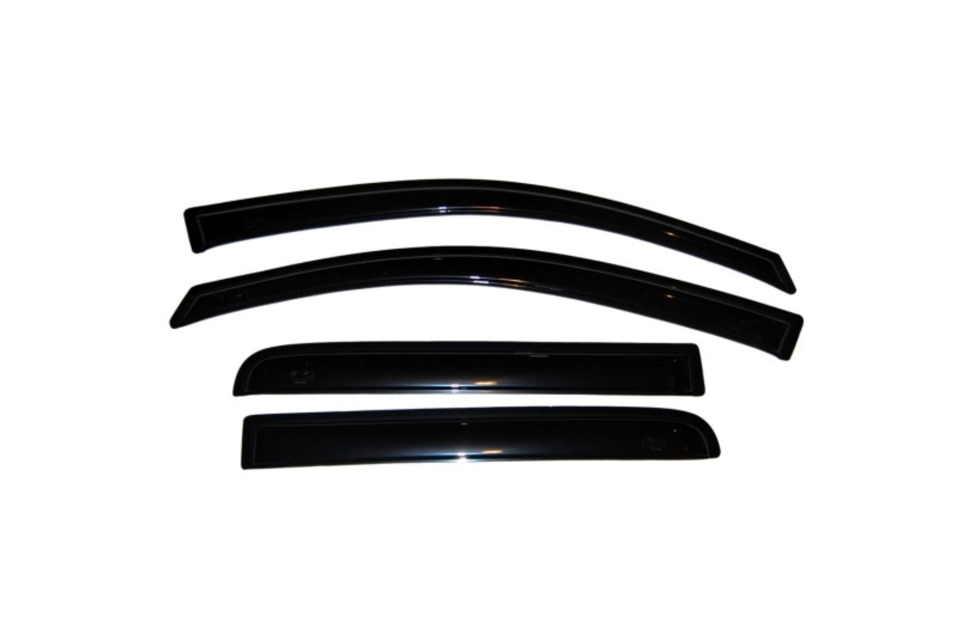 Picture of AVS 04-15 Nissan Titan Crew Cab Ventvisor Outside Mount Window Deflectors 4pc - Smoke