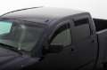 Picture of AVS 04-15 Nissan Titan Crew Cab Ventvisor Outside Mount Window Deflectors 4pc - Smoke