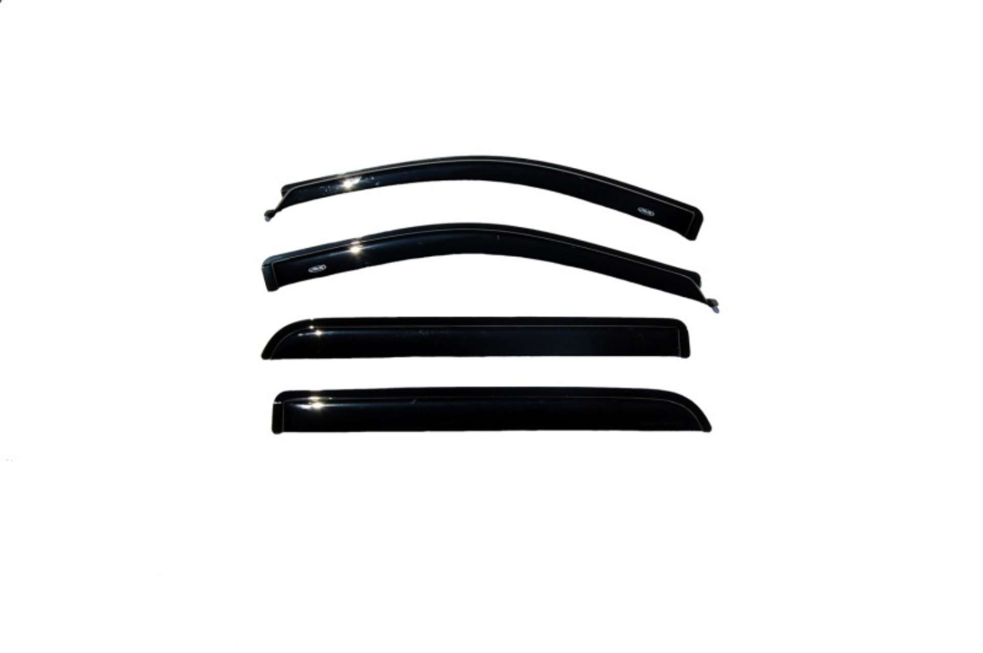 Picture of AVS 06-08 Lincoln Mark LT Ventvisor Outside Mount Window Deflectors 4pc - Smoke