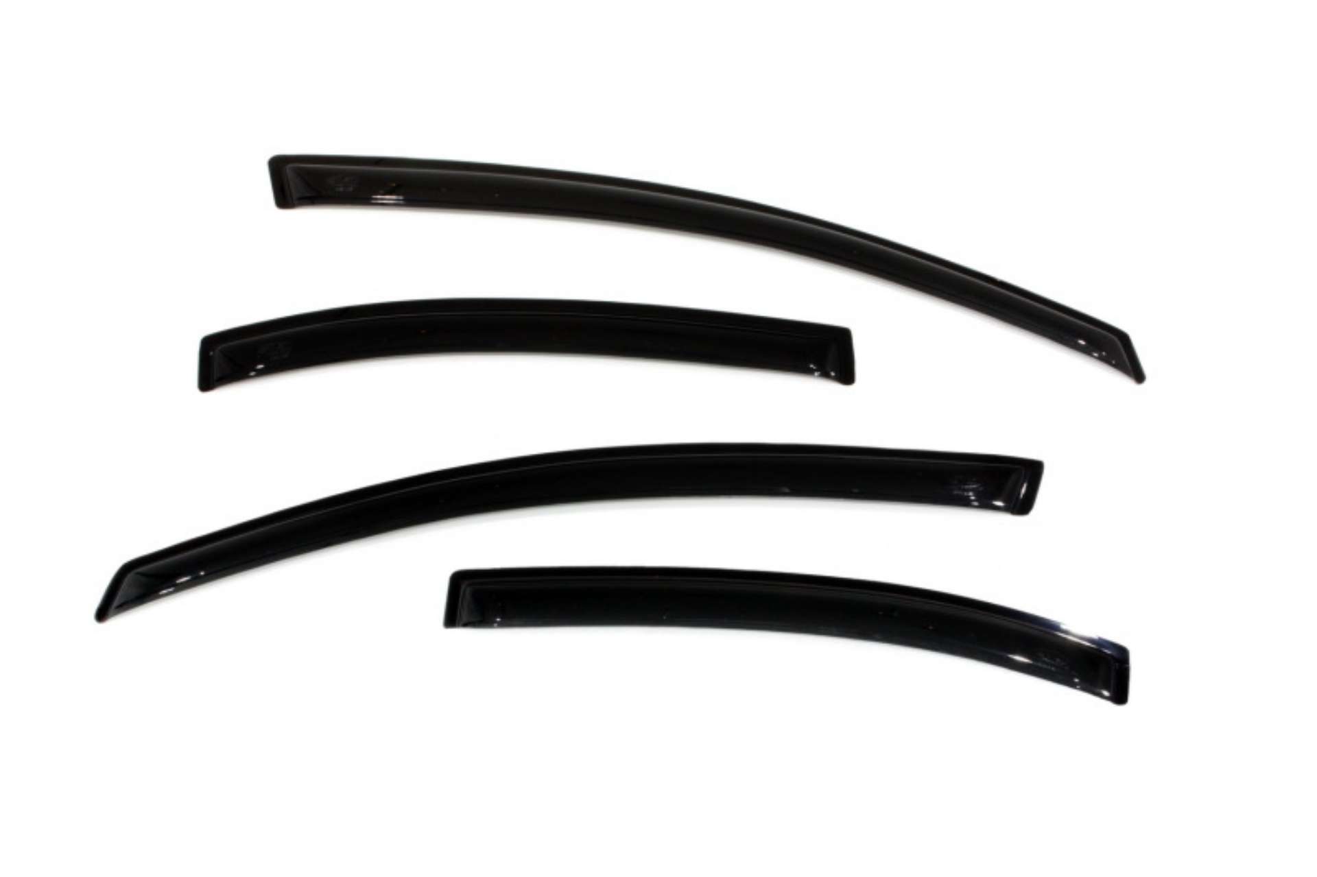 Picture of AVS 06-11 Honda Civic Ventvisor Outside Mount Window Deflectors 4pc - Smoke