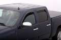 Picture of AVS 07-13 Chevy Silverado 1500 Ext- Cab Ventvisor Outside Mount Window Deflectors 4pc - Smoke