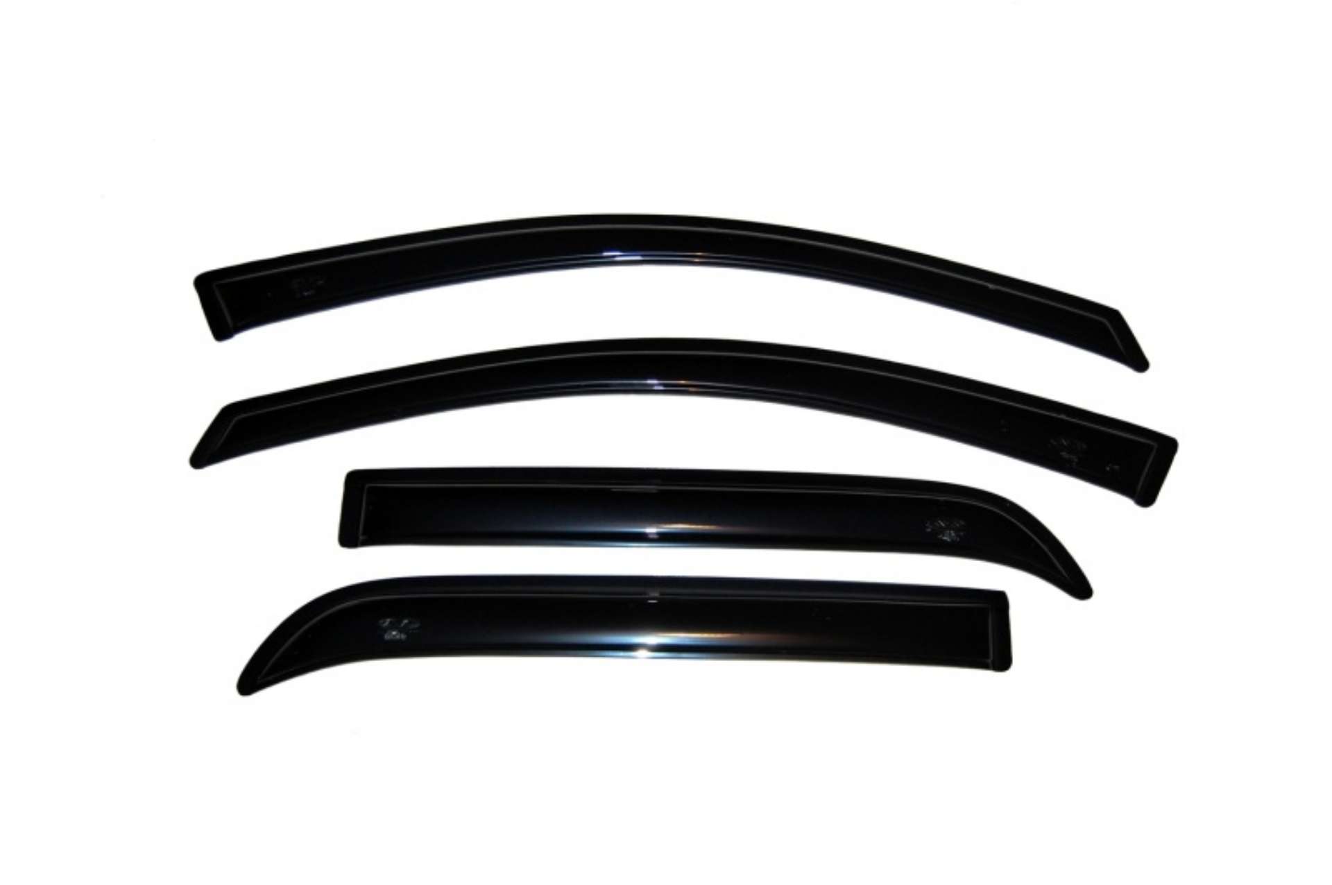 Picture of AVS 07-16 GMC Acadia Ventvisor Outside Mount Window Deflectors 4pc - Smoke