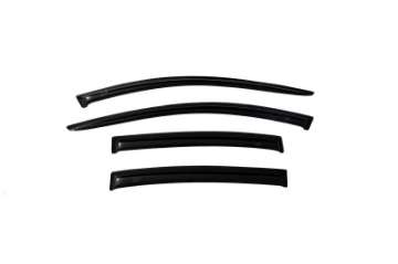 Picture of AVS 08-12 Chevy Malibu Ventvisor Outside Mount Window Deflectors 4pc - Smoke