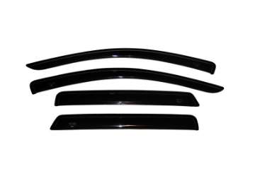 Picture of AVS 08-18 Dodge Journey Ventvisor Outside Mount Window Deflectors 4pc - Smoke