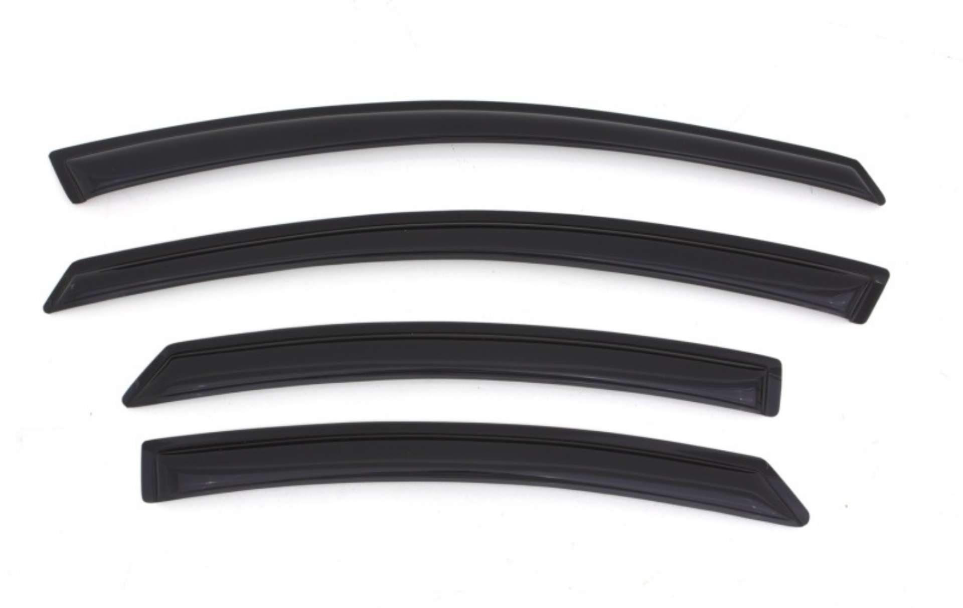 Picture of AVS 11-14 Hyundai Sonata New Body Style Ventvisor Outside Mount Window Deflectors 4pc - Smoke