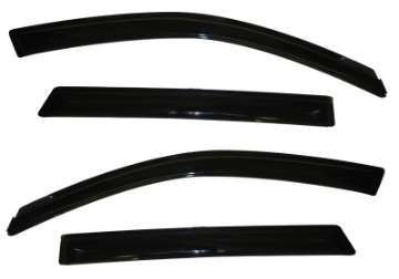 Picture of AVS 11-15 Kia Sorento Ventvisor Outside Mount Window Deflectors 4pc - Smoke