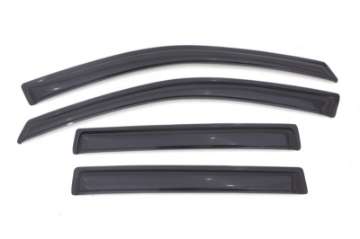 Picture of AVS 11-17 Jeep Compass Old Body Style Ventvisor Outside Mount Window Deflectors 4pc - Smoke