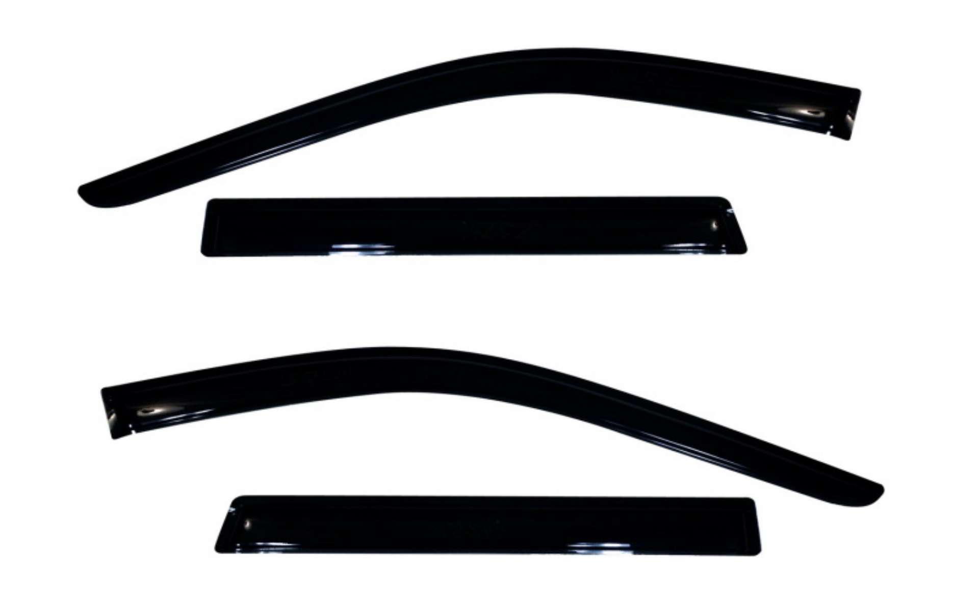 Picture of AVS 11-18 Jeep Grand Cherokee Ventvisor Outside Mount Window Deflectors 4pc - Smoke