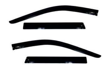 Picture of AVS 11-18 Jeep Grand Cherokee Ventvisor Outside Mount Window Deflectors 4pc - Smoke