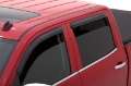 Picture of AVS 15-18 Chevy Silverado 2500 Crew Cab Ventvisor Outside Mount Window Deflectors 4pc - Smoke