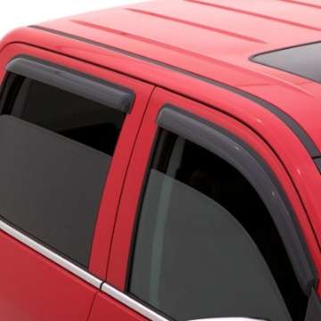 Picture of AVS 15-18 Ford F-150 Supercrew Ventvisor Outside Mount Window Deflectors 4pc - Smoke