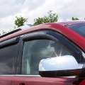 Picture of AVS 15-18 Ford F-150 Supercrew Ventvisor Outside Mount Window Deflectors 4pc - Smoke