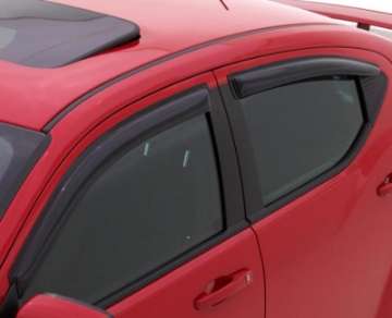 Picture of AVS 16-18 Nissan Titan XD Crew Cab Ventvisor Outside Mount Window Deflectors 4pc - Smoke