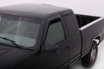 Picture of AVS 88-99 Chevy CK Ext- Cab Ventvisor Outside Mount Window Deflectors 4pc - Smoke