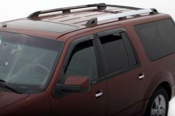 Picture of AVS 98-18 Lincoln Navigator Ventvisor Outside Mount Window Deflectors 4pc - Smoke