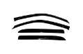 Picture of AVS 02-06 Chevy Trailblazer EXT Ventvisor Outside Mount Window Deflectors 4pc - Smoke