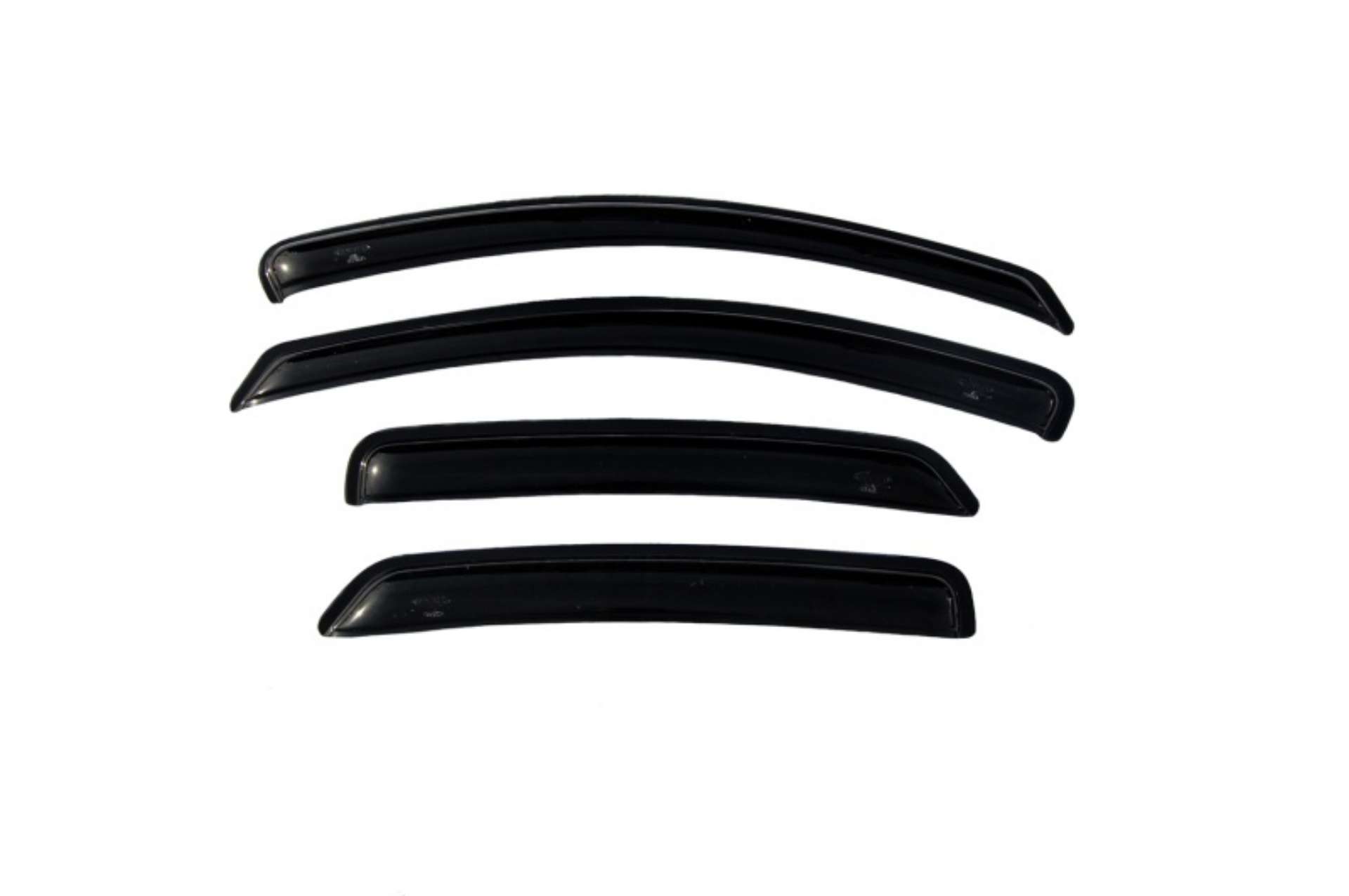 Picture of AVS 05-07 Ford Five Hundred Ventvisor Outside Mount Window Deflectors 4pc - Smoke