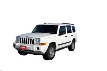 Picture of AVS 06-10 Jeep Commander Ventvisor Outside Mount Window Deflectors 4pc - Smoke