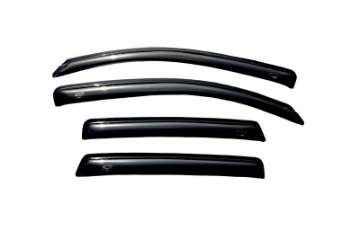 Picture of AVS 07-12 Dodge Caliber Ventvisor Outside Mount Window Deflectors 4pc - Smoke