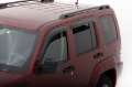 Picture of AVS 08-14 Jeep Liberty Ventvisor Outside Mount Window Deflectors 4pc - Smoke