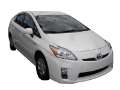 Picture of AVS 10-15 Toyota Prius Excl- V Model Ventvisor Outside Mount Window Deflectors 4pc - Smoke