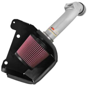 Picture of K&N 07 Mitsubishi Lancer L4-2-0L Silver Typhoon Short Ram Intake