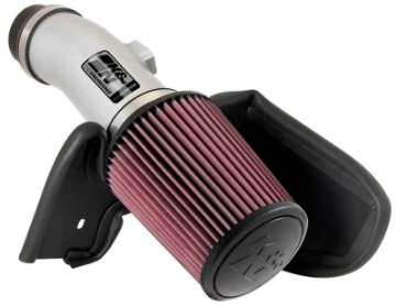 Picture of K&N 08 Honda Accord 3-5L-V6 Silver Typhoon Short Ram Intake