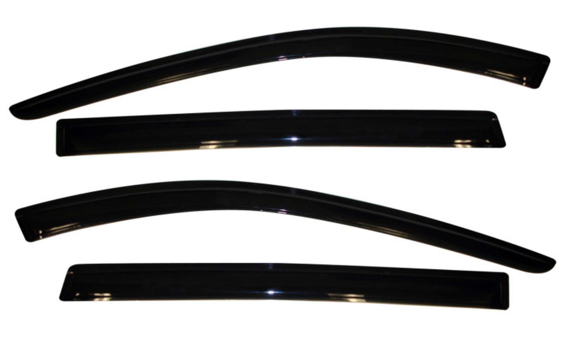 Picture of AVS 2010 Lincoln MKT Ventvisor Outside Mount Window Deflectors 4pc - Smoke