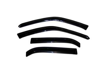 Picture of AVS 98-02 Chevy Prizm Ventvisor Outside Mount Window Deflectors 4pc - Smoke