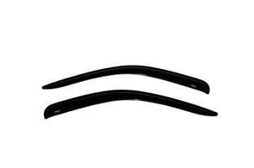 Picture of AVS 05-10 Dodge Dakota Quad Cab Ventvisor Outside Mount Window Deflectors 2pc - Smoke