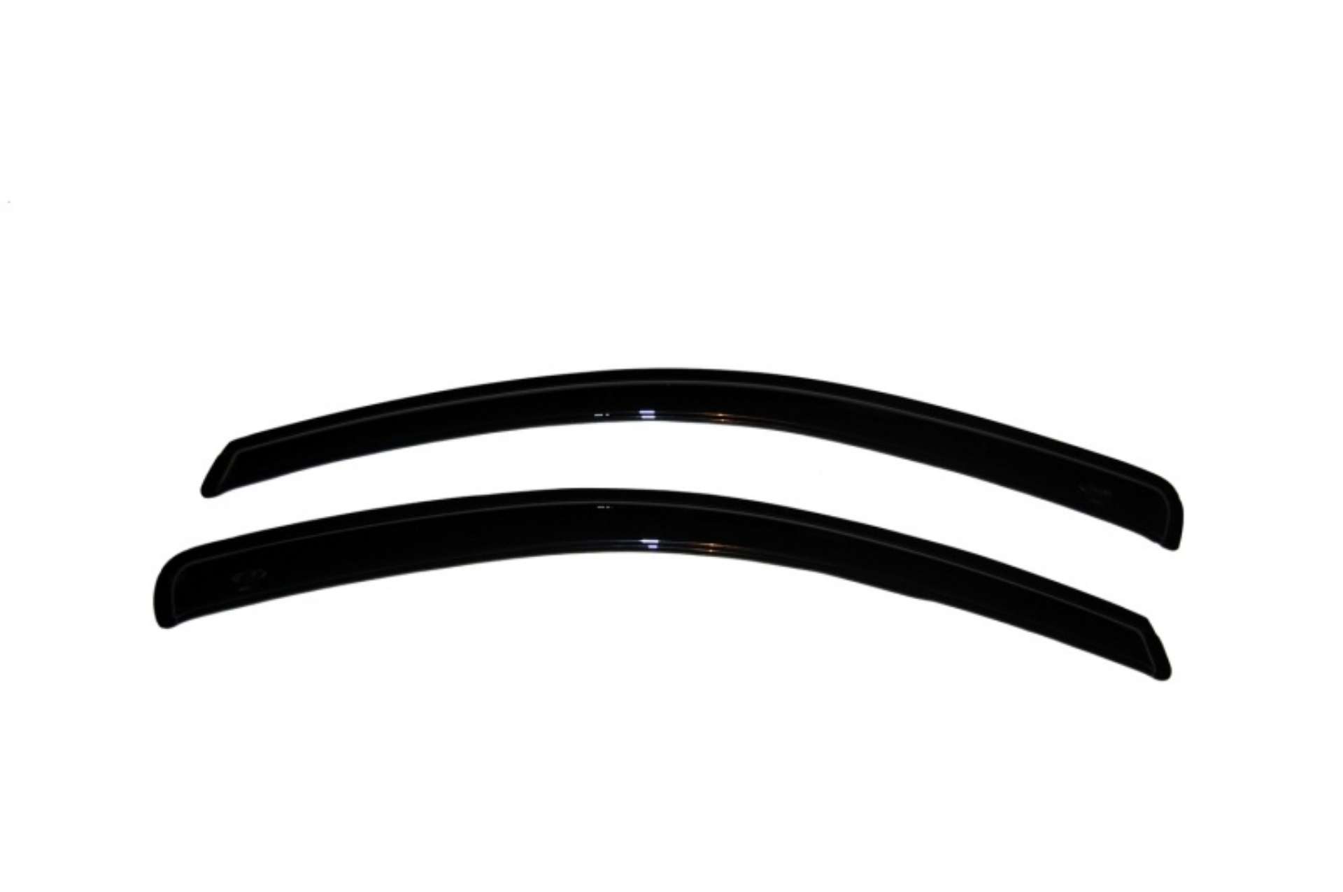 Picture of AVS 08-11 Ford Focus Coupe Ventvisor Outside Mount Window Deflectors 2pc - Smoke