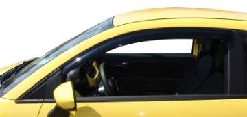 Picture of AVS 11-17 Fiat 500 Ventvisor Outside Mount Window Deflectors 2pc - Smoke