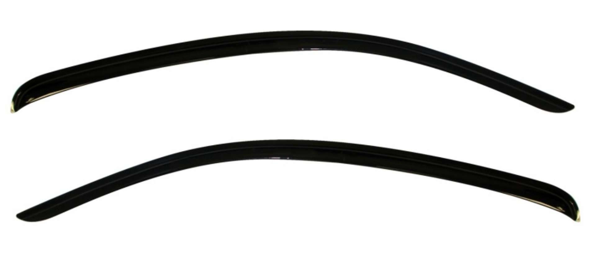 Picture of AVS 12-14 Ford Mustang Ventvisor Outside Mount Window Deflectors 2pc - Smoke