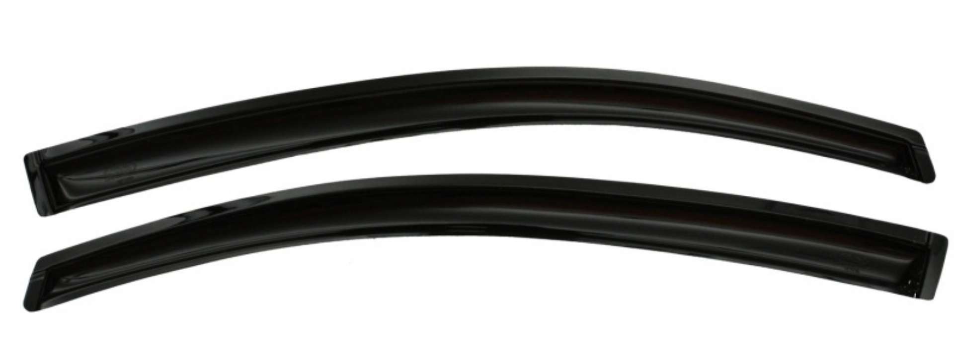 Picture of AVS 12-15 Honda Civic Coupe Ventvisor Outside Mount Window Deflectors 2pc - Smoke