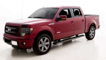 Picture of AVS 05-18 Nissan Frontier Crew Cab Ventvisor & Aeroskin Deflector Combo Kit - Matte Black