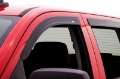 Picture of AVS 05-18 Nissan Frontier Crew Cab Ventvisor & Aeroskin Deflector Combo Kit - Matte Black