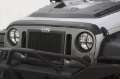 Picture of AVS 07-18 Jeep Wrangler 2 Door Ventvisor & Aeroskin Deflector Combo Kit - Matte Black