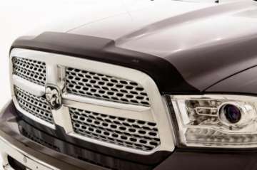 Picture of AVS 09-18 Dodge RAM 1500 Crew Cab Ventvisor & Aeroskin Deflector Combo Kit - Matte Black