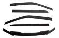 Picture of AVS 09-18 Dodge RAM 1500 Quad Cab Ventvisor & Aeroskin Deflector Combo Kit - Matte Black