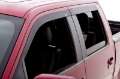 Picture of AVS 04-14 Ford F-150 Supercab Ventvisor Low Profile Window Deflectors 4pc - Matte Black