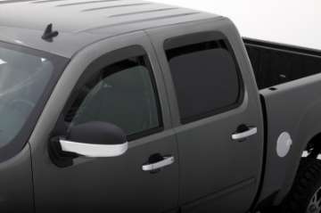 Picture of AVS 07-13 Chevy Avalanche Ventvisor Low Profile Deflectors 4pc - Smoke