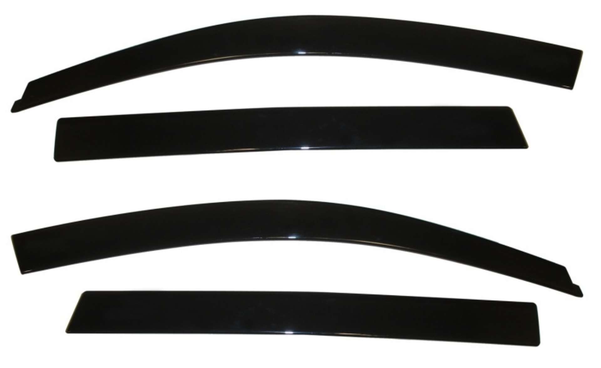 Picture of AVS 09-17 Chevy Traverse Ventvisor Low Profile Deflectors 4pc - Smoke